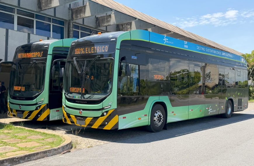 Ônibus elétricos reforçam estratégia de descarbonização do BH Airport